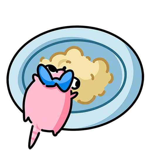  – стикер для Telegram