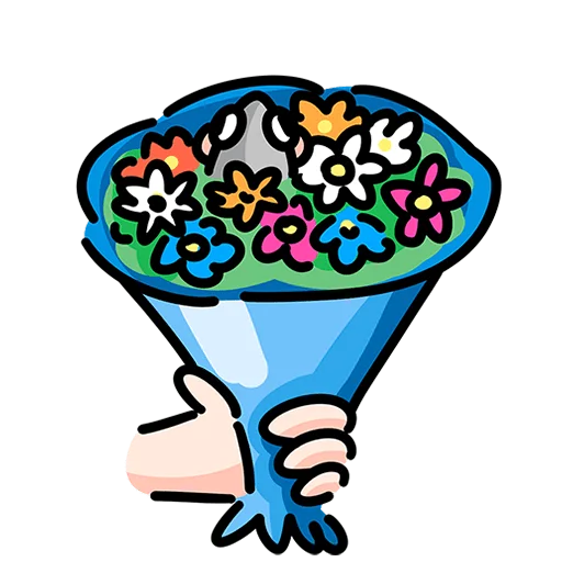 – стикер для Telegram
