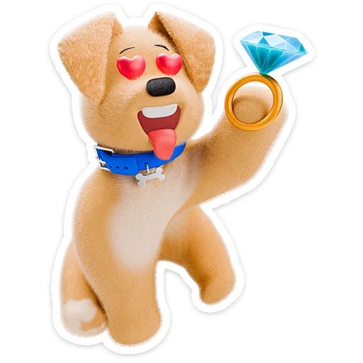  – стикер для Telegram