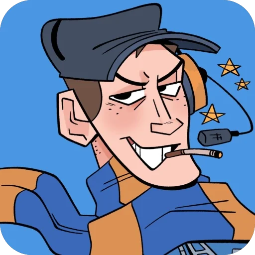  – стикер для Telegram