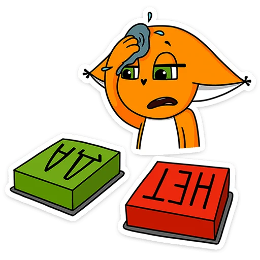 – стикер для Telegram
