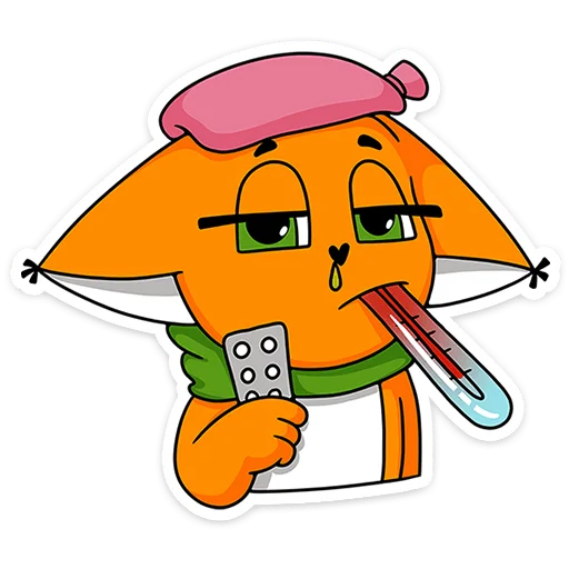  – стикер для Telegram