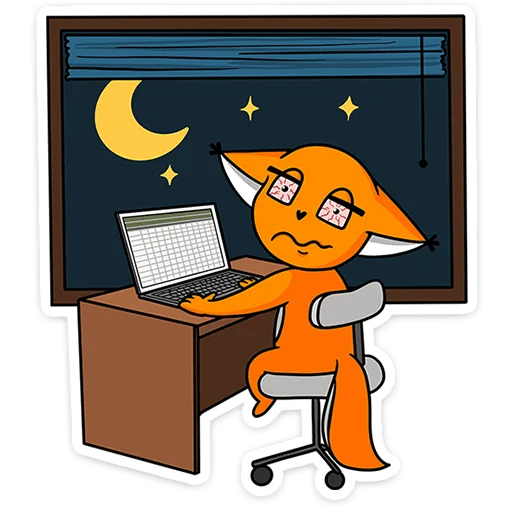  – стикер для Telegram