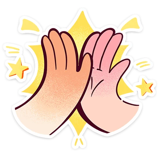  – стикер для Telegram
