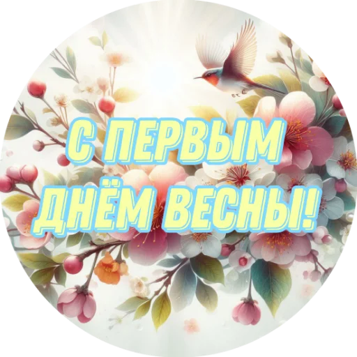  – стикер для Telegram