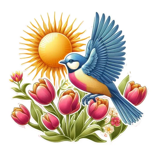  – стикер для Telegram