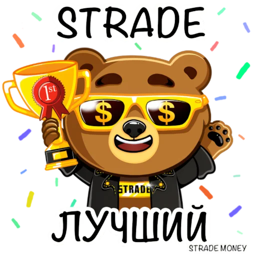 – стикер для Telegram