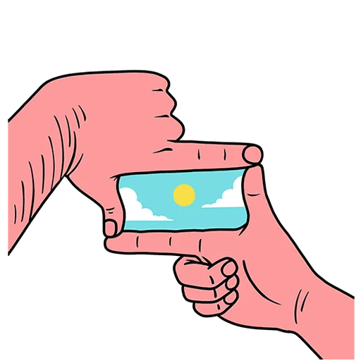  – стикер для Telegram