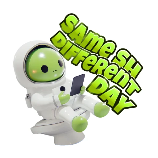  – стикер для Telegram