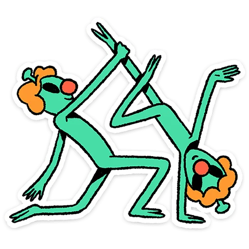  – стикер для Telegram
