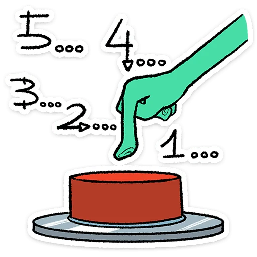  – стикер для Telegram