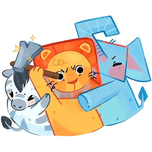  – стикер для Telegram