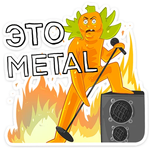  – стикер для Telegram