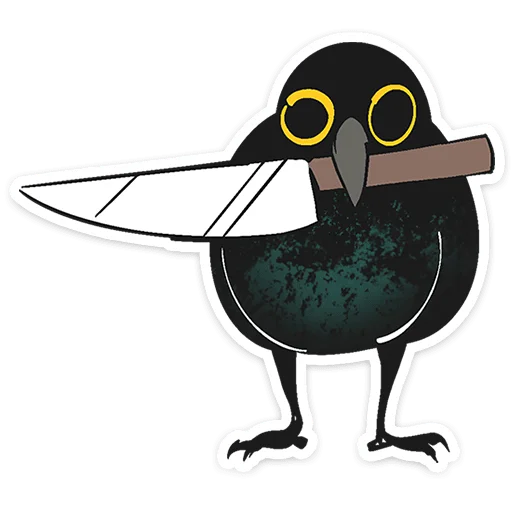  – стикер для Telegram