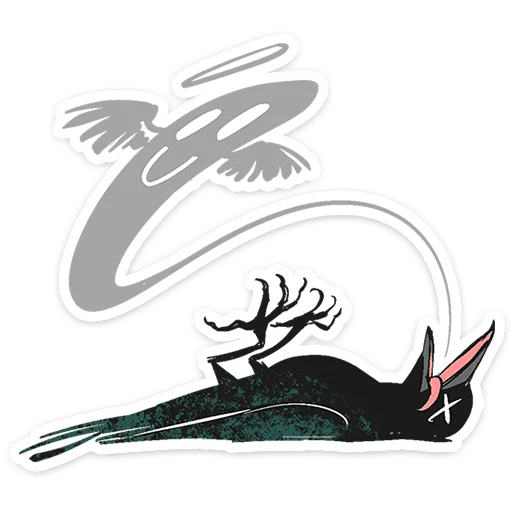  – стикер для Telegram