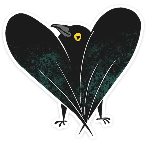  – стикер для Telegram