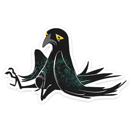  – стикер для Telegram