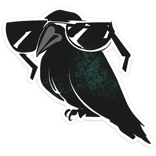 – стикер для Telegram