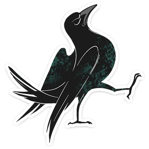  – стикер для Telegram