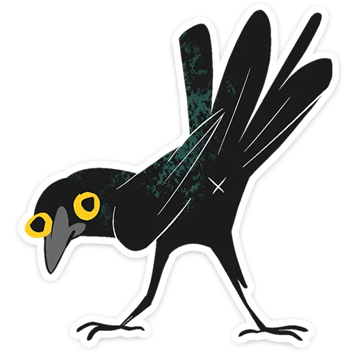  – стикер для Telegram