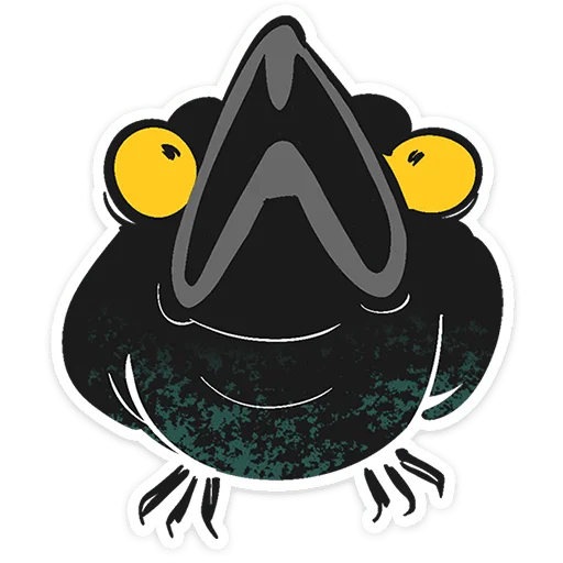  – стикер для Telegram