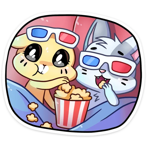  – стикер для Telegram