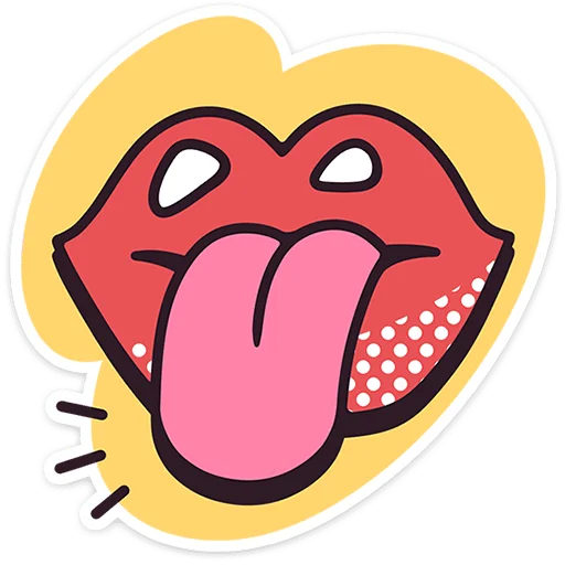  – стикер для Telegram