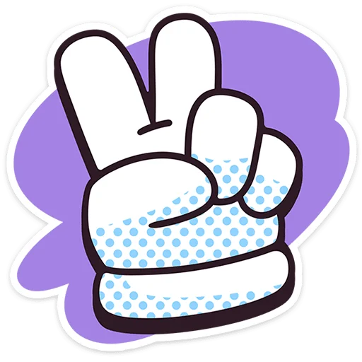  – стикер для Telegram
