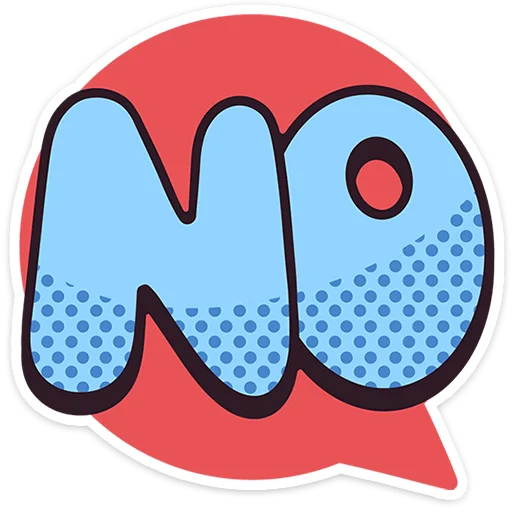  – стикер для Telegram