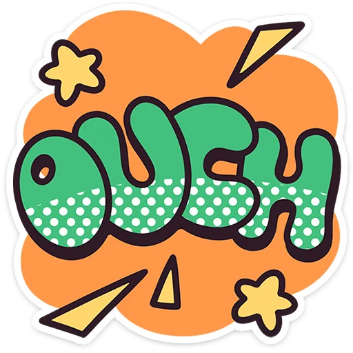  – стикер для Telegram