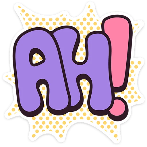  – стикер для Telegram