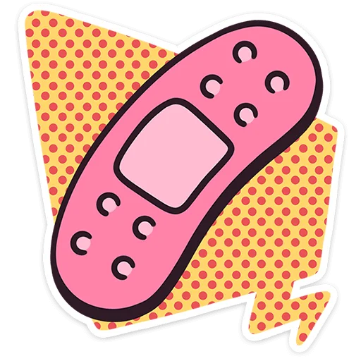  – стикер для Telegram