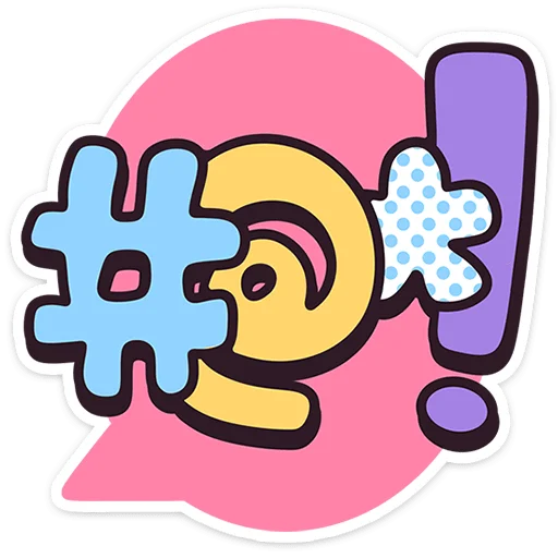  – стикер для Telegram