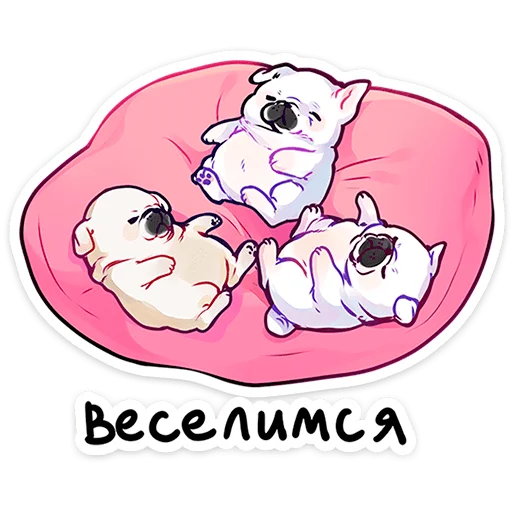  – стикер для Telegram