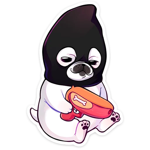  – стикер для Telegram