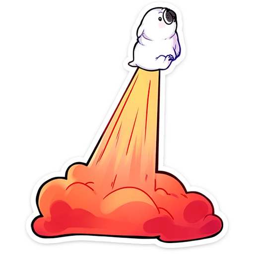  – стикер для Telegram