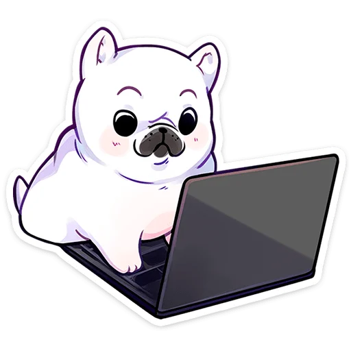  – стикер для Telegram