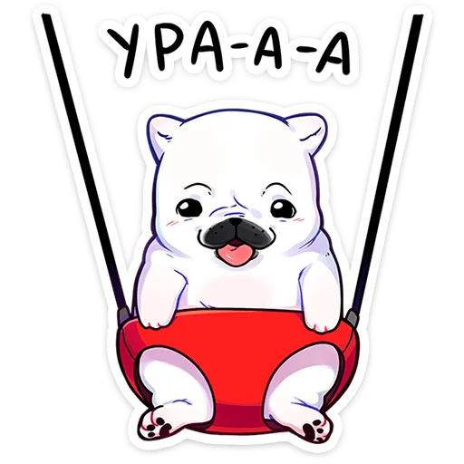  – стикер для Telegram