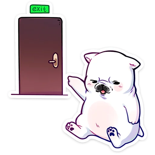  – стикер для Telegram