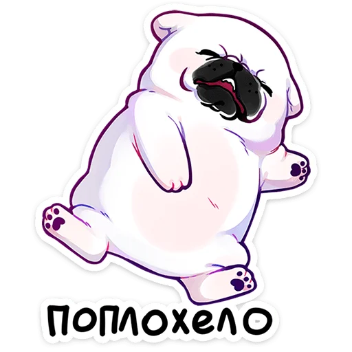  – стикер для Telegram