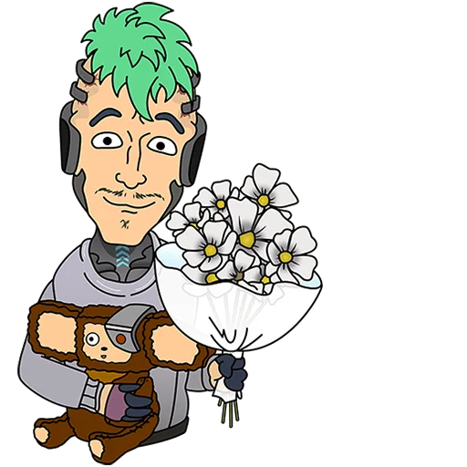  – стикер для Telegram