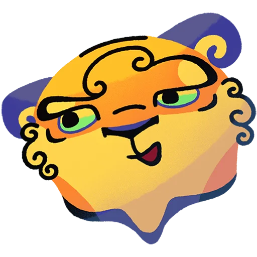  – стикер для Telegram
