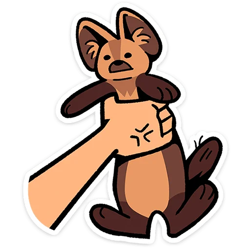  – стикер для Telegram