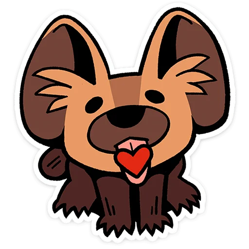  – стикер для Telegram