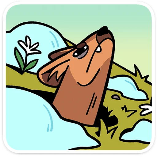  – стикер для Telegram