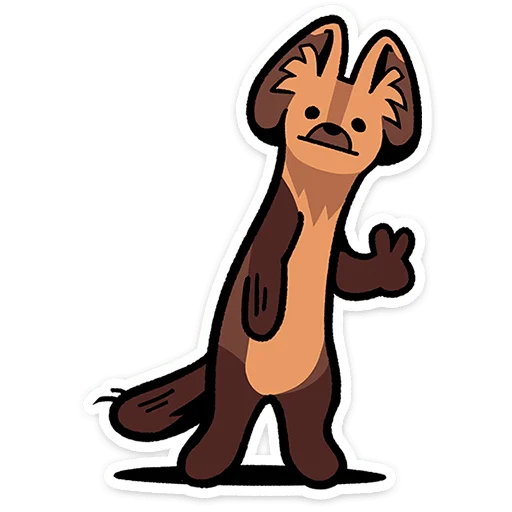  – стикер для Telegram