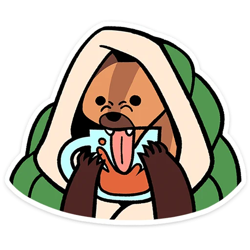  – стикер для Telegram