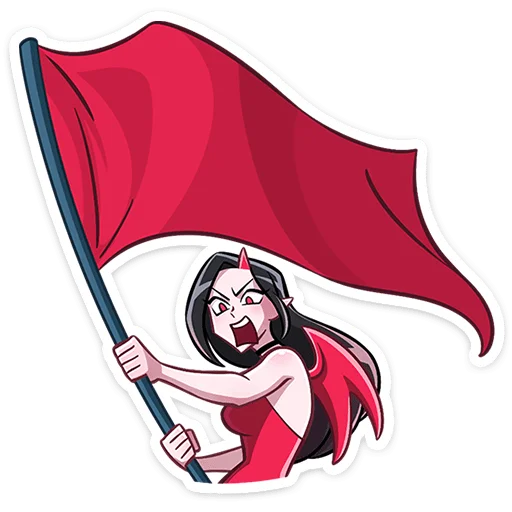  – стикер для Telegram