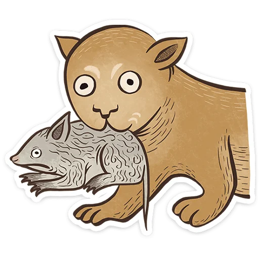  – стикер для Telegram