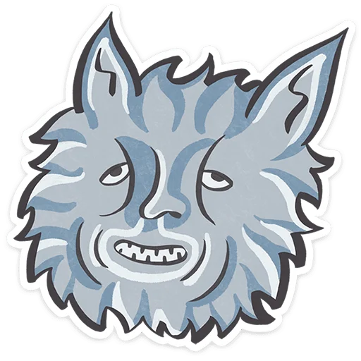  – стикер для Telegram